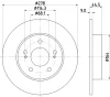 54131 BEHR/HELLA/PAGID Тормозной диск