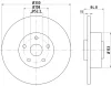 54195 BEHR/HELLA/PAGID Тормозной диск