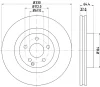 54199HC BEHR/HELLA/PAGID Тормозной диск