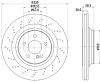 54204 BEHR/HELLA/PAGID Тормозной диск