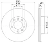 54294 BEHR/HELLA/PAGID Тормозной диск