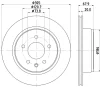 54393 BEHR/HELLA/PAGID Тормозной диск