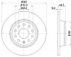 54408 BEHR/HELLA/PAGID Тормозной диск