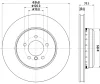 Превью - 54418 BEHR/HELLA/PAGID Тормозной диск (фото 2)