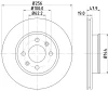 54447 BEHR/HELLA/PAGID Тормозной диск