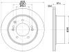 54474 BEHR/HELLA/PAGID Тормозной диск