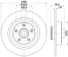 54598 BEHR/HELLA/PAGID Тормозной диск