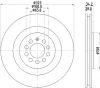 54689 BEHR/HELLA/PAGID Тормозной диск