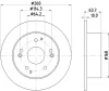 54697 BEHR/HELLA/PAGID Тормозной диск