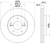 54732 BEHR/HELLA/PAGID Тормозной диск