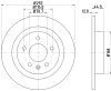 55057 BEHR/HELLA/PAGID Тормозной диск