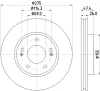 55407 BEHR/HELLA/PAGID Тормозной диск