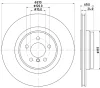 55700 BEHR/HELLA/PAGID Тормозной диск