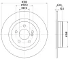 55775 BEHR/HELLA/PAGID Тормозной диск