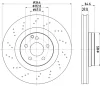 55776 BEHR/HELLA/PAGID Тормозной диск