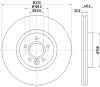 55821 BEHR/HELLA/PAGID Тормозной диск