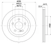 55869 BEHR/HELLA/PAGID Тормозной диск