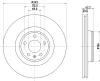 55943HC BEHR/HELLA/PAGID Тормозной диск