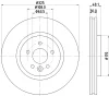 56005HC BEHR/HELLA/PAGID Тормозной диск