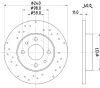 56160 BEHR/HELLA/PAGID Тормозной диск