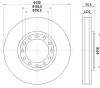 56174 BEHR/HELLA/PAGID Тормозной диск