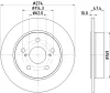 56211 BEHR/HELLA/PAGID Тормозной диск