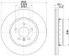 65129 BEHR/HELLA/PAGID Тормозной диск