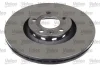 Превью - 186758 VALEO Тормозной диск (фото 3)