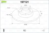 Превью - 197121 VALEO Тормозной диск (фото 2)