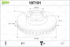 Превью - 197191 VALEO Тормозной диск (фото 2)
