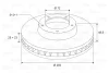 197245 VALEO Тормозной диск