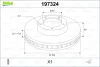 Превью - 197324 VALEO Тормозной диск (фото 2)