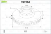 Превью - 197364 VALEO Тормозной диск (фото 2)