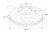 197480 VALEO Тормозной диск