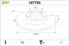 Превью - 197795 VALEO Тормозной диск (фото 2)