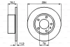 0 986 478 037 BOSCH Тормозной диск