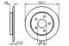 0 986 478 196 BOSCH Тормозной диск