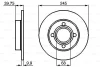 0 986 478 216 BOSCH Тормозной диск