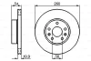 0 986 478 218 BOSCH Тормозной диск