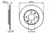 0 986 478 371 BOSCH Тормозной диск