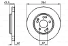 0 986 478 589 BOSCH Тормозной диск