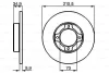 0 986 478 755 BOSCH Тормозной диск