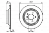 0 986 478 763 BOSCH Тормозной диск