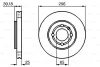 0 986 479 054 BOSCH Тормозной диск