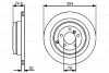 0 986 479 479 BOSCH Тормозной диск