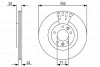 0 986 479 500 BOSCH Тормозной диск