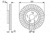 0 986 479 534 BOSCH Тормозной диск