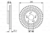 0 986 479 625 BOSCH Тормозной диск