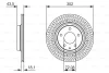 0 986 479 796 BOSCH Тормозной диск