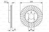 0 986 479 853 BOSCH Тормозной диск